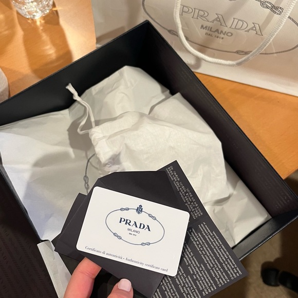 Rare Authentic Prada Re Edition Fiordaliso Blue - Picture 6 of 6